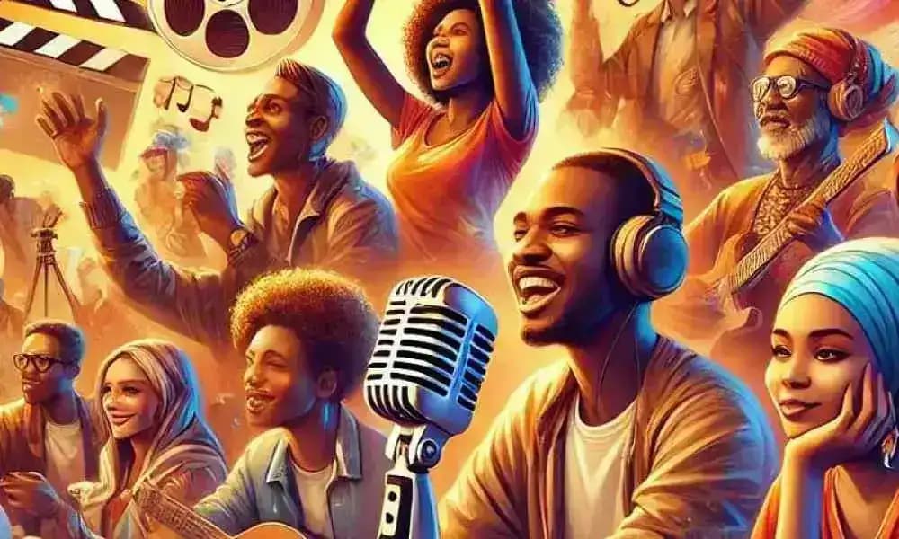 أشخاص سودانيون يستمتعون بالموسيقى والأفلام وفعاليات الثقافة الشعبية