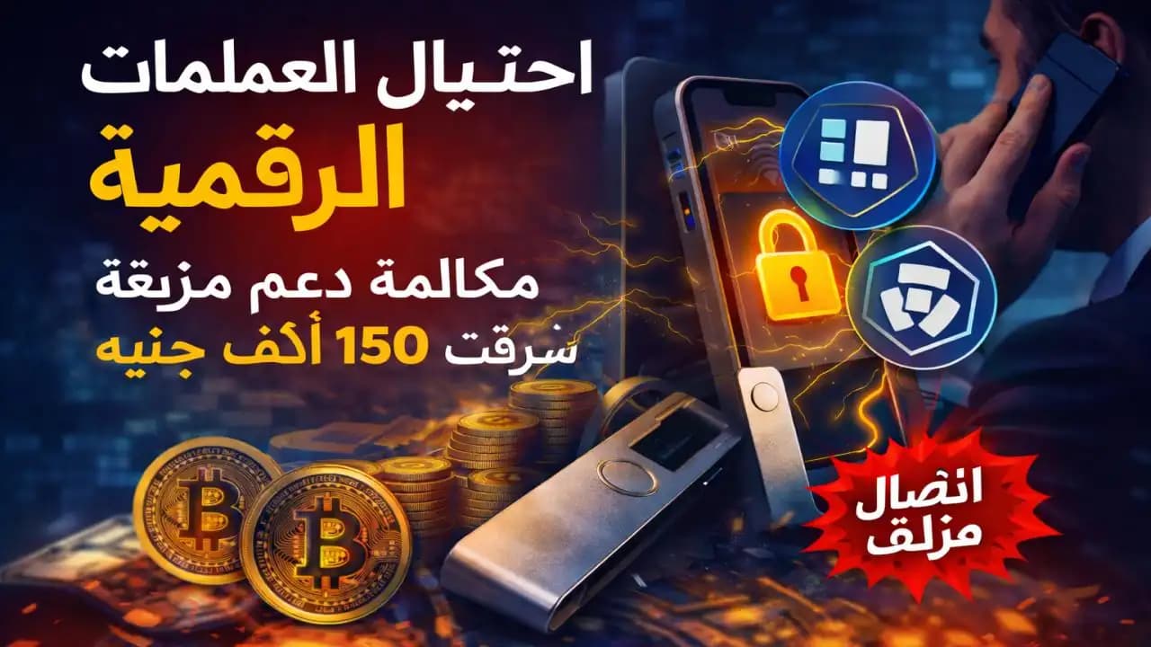 تحذير من احتيال العملات الرقمية بعد مكالمة دعم مزيفة أدت إلى سرقة 150 ألف جنيه